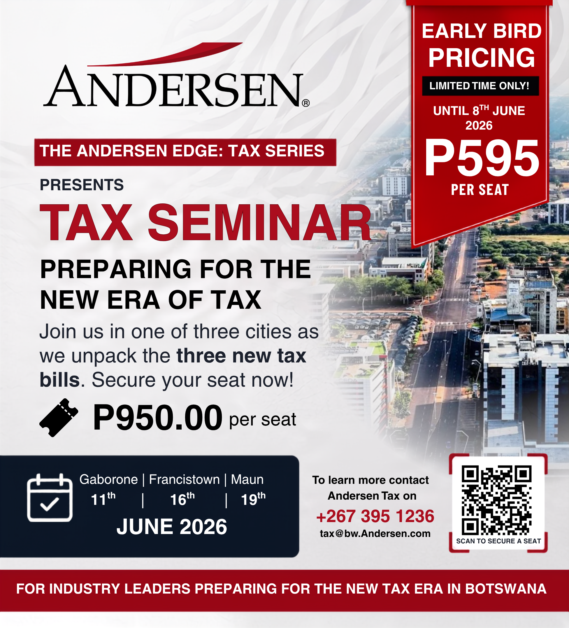 The Andersen Edge: Tax Series - Early Bird Registration